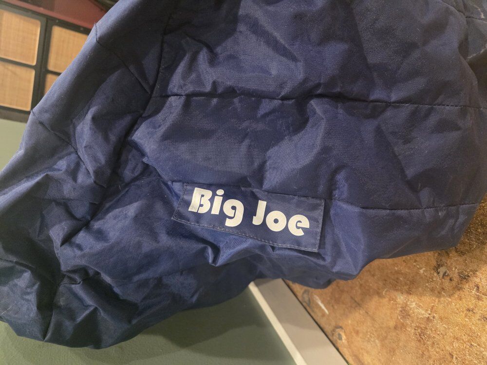 Blue Big Joe Bean Bag Chair