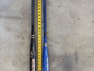 Pair of Youth Baseball Bats – Worth & Rawlings (2 Bats Total)