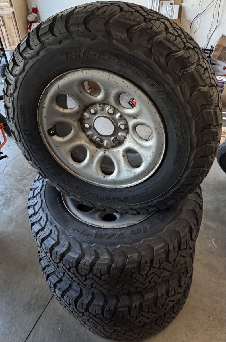 BF Goodrich All Terrain K03 LT255 70/R17