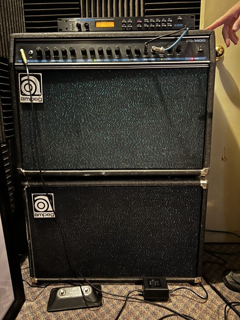 Ampeg SS140C Guitar AmP Half Stack