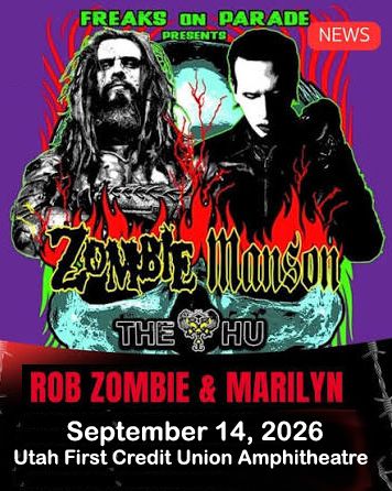Rob Zombie & Marilyn Manson Tickets - 4 tickets - Second Row, Sec 305 + Ultra Parking
