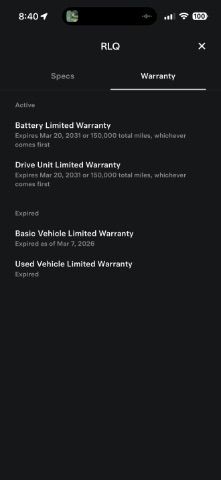 2023 Tesla Model X Standard Range