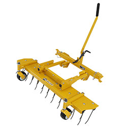 Walker Mower dethacher Attachment