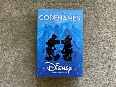 COMPLETE Codenames: Disney Family Edition Game