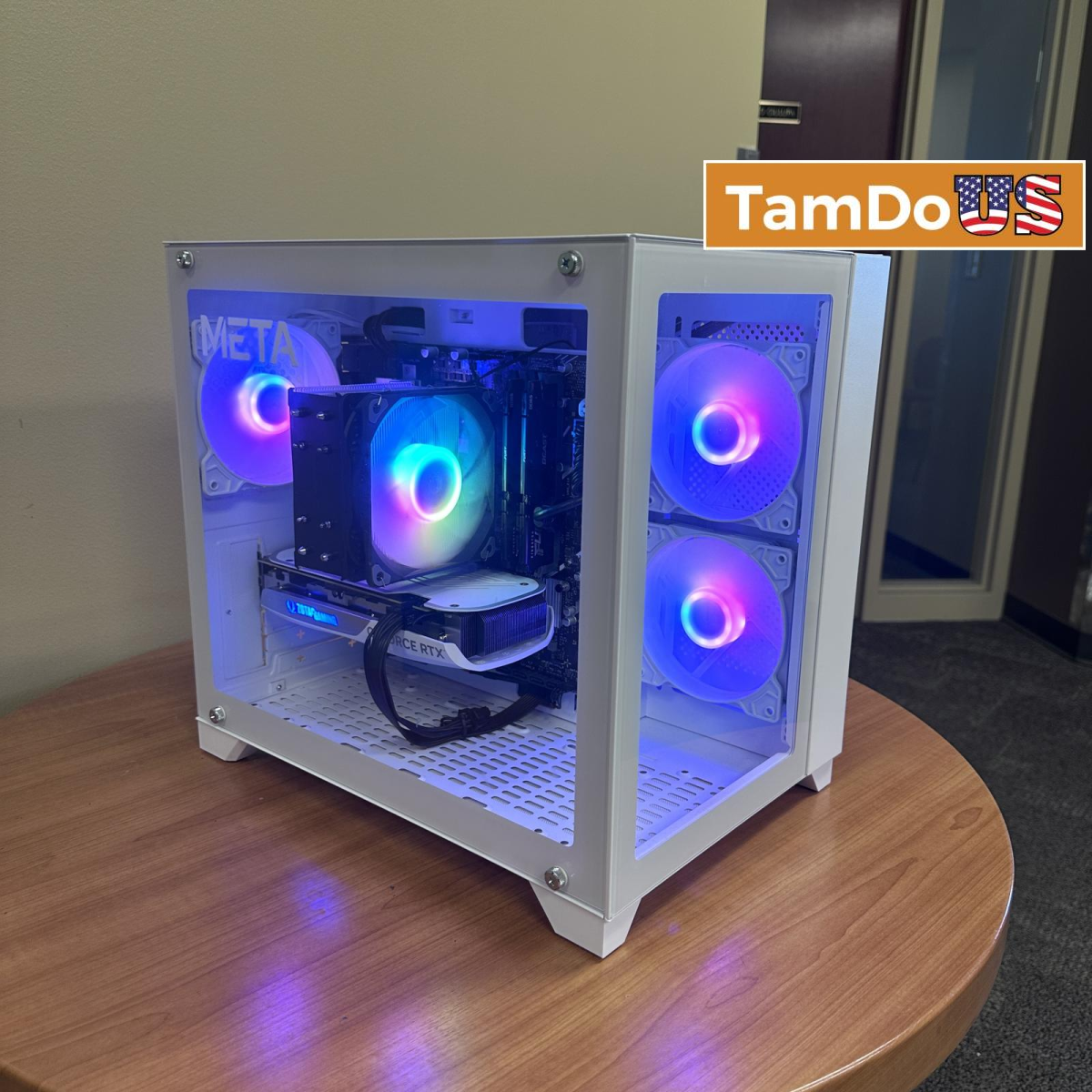 Custom Gaming Desktop, i5-12400F, 16GB DDR5, 1TB SSD, RTX 4060 Ti 8GB