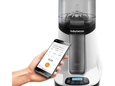 Baby Brezza Safe + Smart Baby Bottle Warmer, Breastmilk Warmer & Defroster with App Control