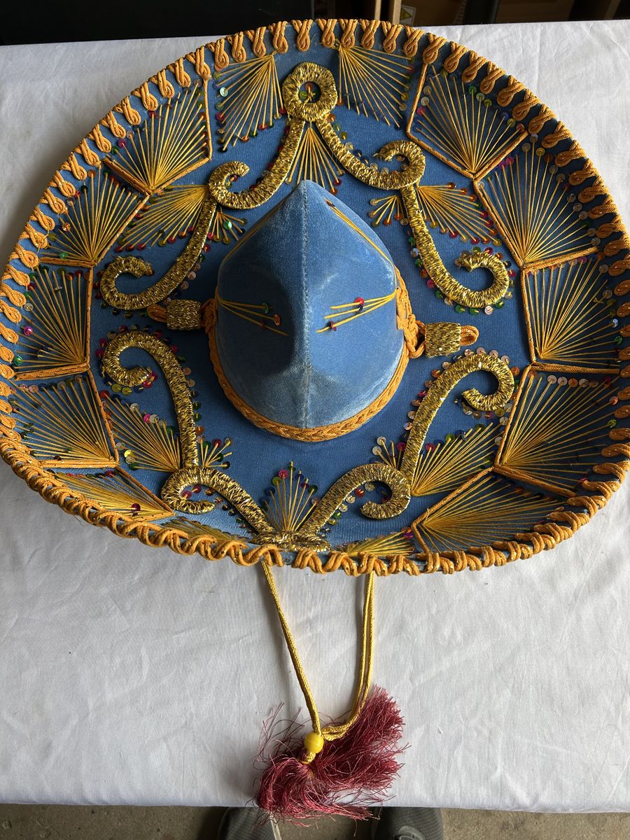 Vintage Pigalle Salazar Mexican Sombrero XXXXX