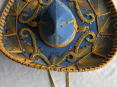 Vintage Pigalle Salazar Mexican Sombrero XXXXX