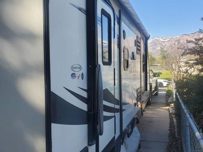 2017 Heartland North Trail 27 foot Fully Self-Contained travel trailer.