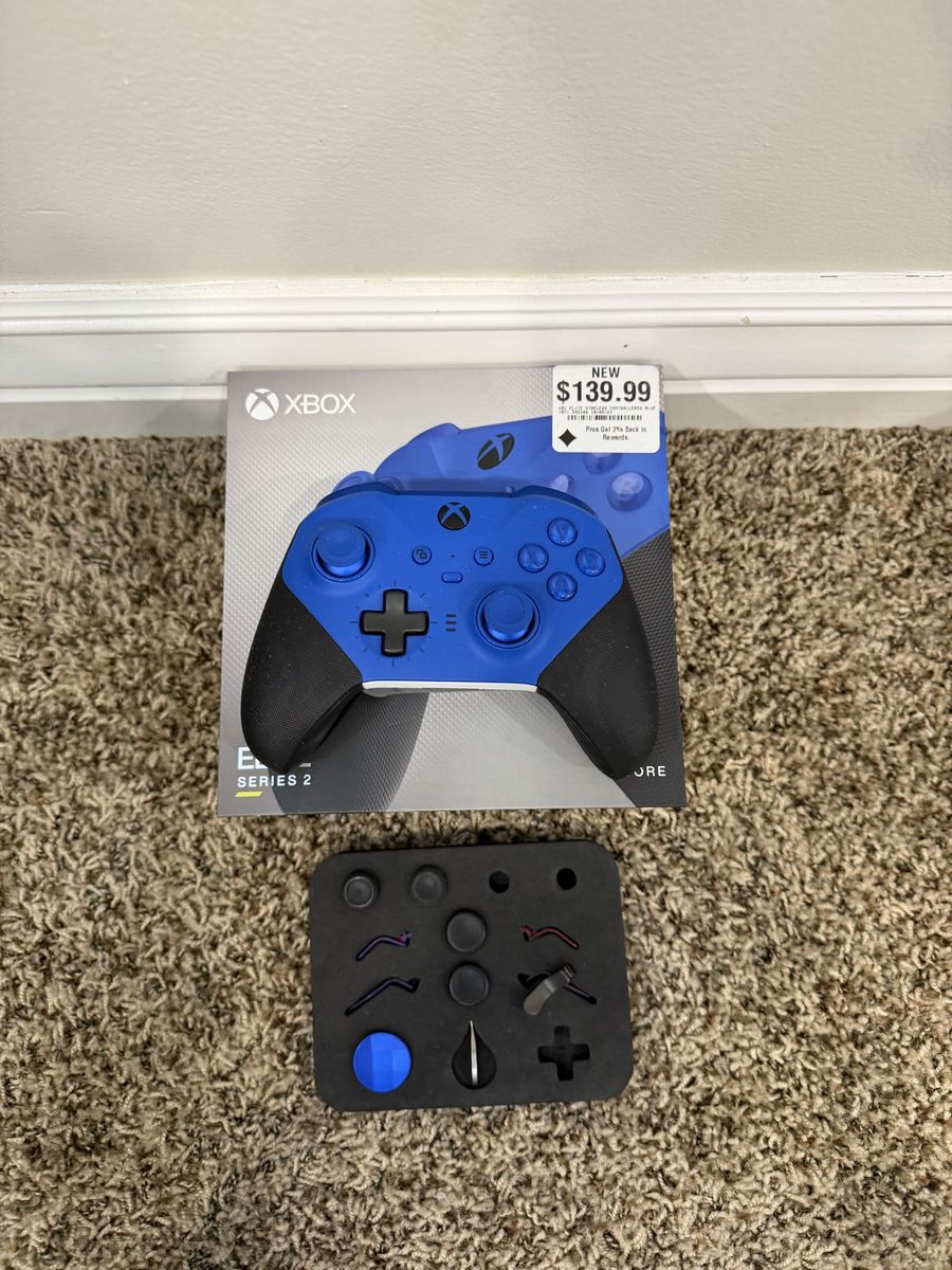 Xbox Elite Wireless Controller Series 2 Core (Blue) - New in Box with Accessories