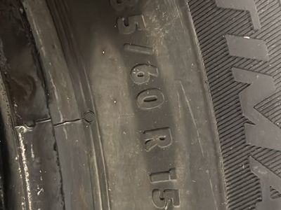Set of 4 General Altimax Arctic 12 Winter Tires 185/60 R15 88T