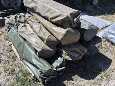 Military Camouflage Netting Poles and Spreaders