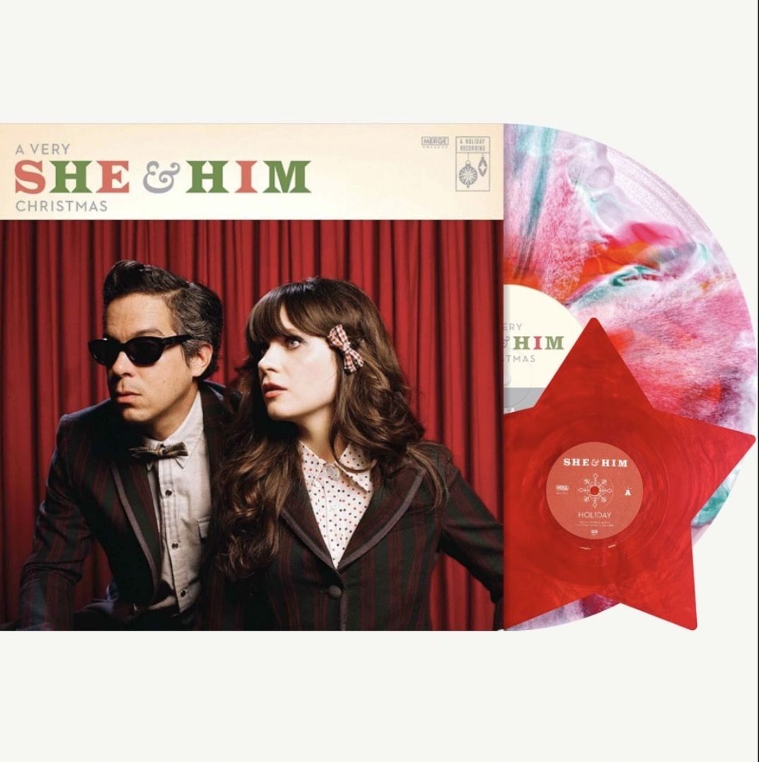 SHE & HIM-A Very She & Him Christmas Vinyl & Star