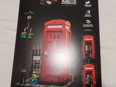 New sealed lego Telephone booth