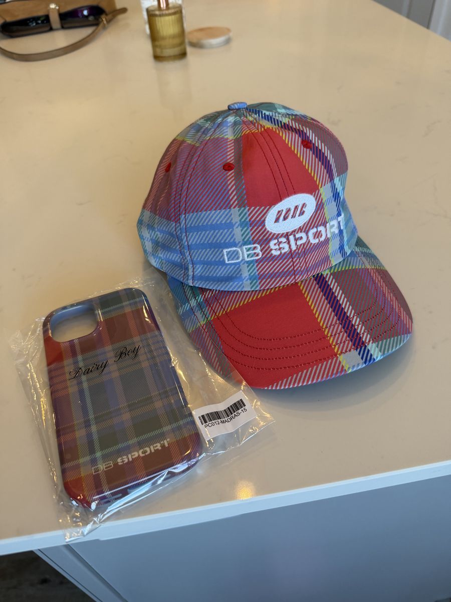 Dairy Boy Sport hat and matching phone case