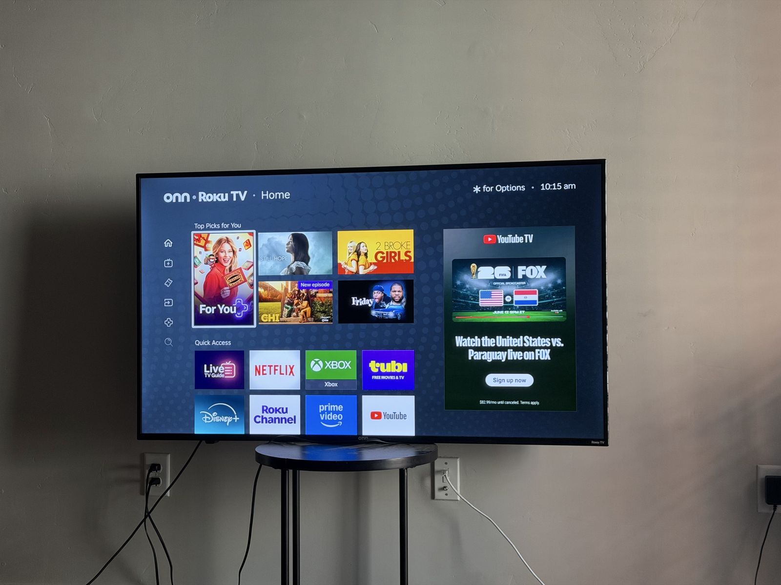 Onn. Roku TV 40-inch 1080p LED Smart TV with Built-in Streaming