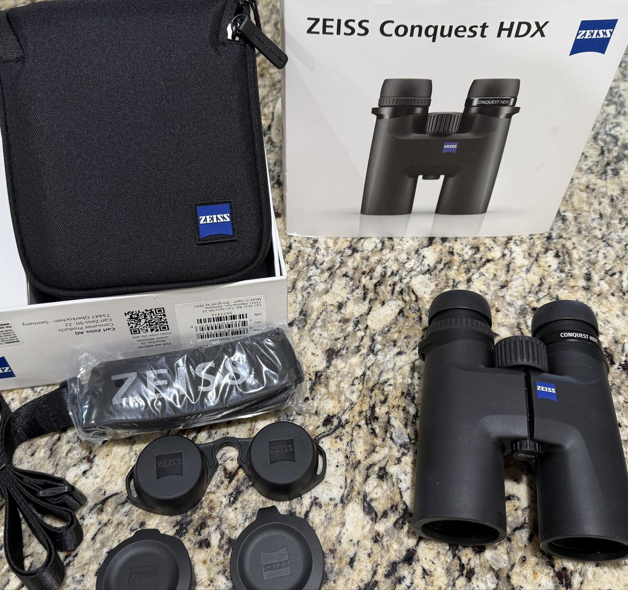 NEW- ZEISS Conquest HDX 10x42 Binoculars