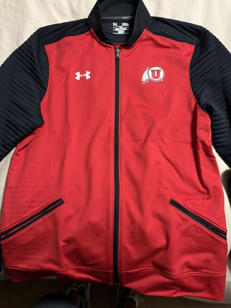 Utah Utes Under Armour Team Issued Jacket MM
