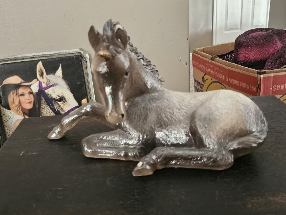 Unicorn foal Statue