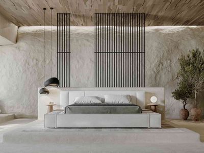 Rove Concepts Platform Bed w/ Double Side Extensions, Basically New!