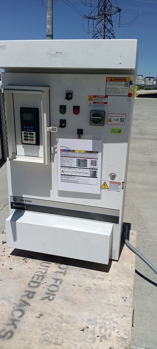 PowerFlex 525 packaged drive, rated 7.5 HP, 480V 3-phase