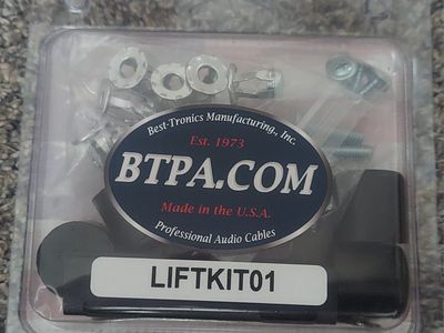 Best-Tronics Pro Audio Pedaltrain Higher Feet Modification Kit