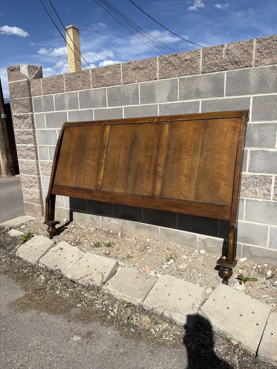 Bed frame back board