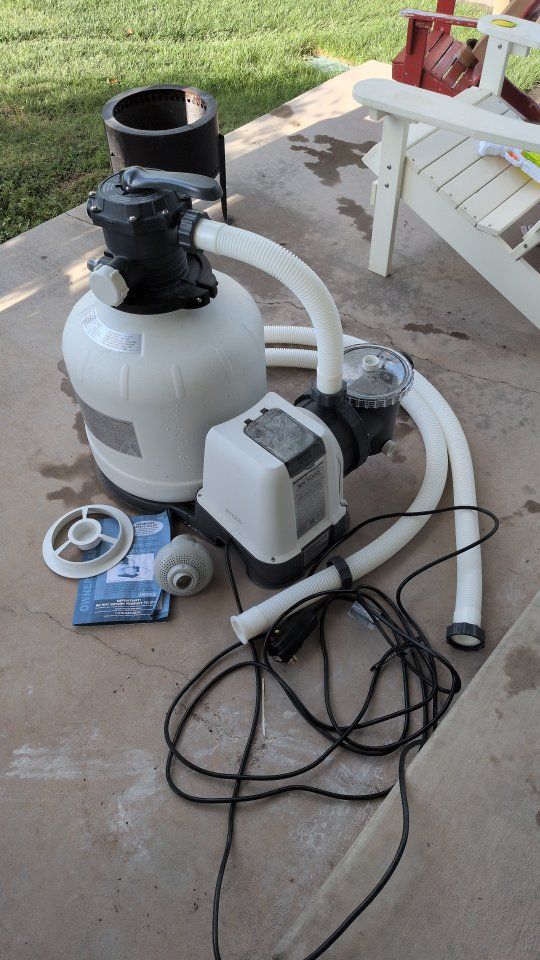 Intex Krystal Clear SX3000 Sand Filter Pump for Above Ground Pools