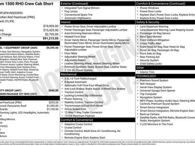 2027 Ram 1500 RHO