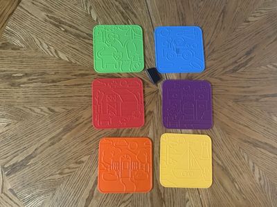 Tupperware Stencil Sets (3)