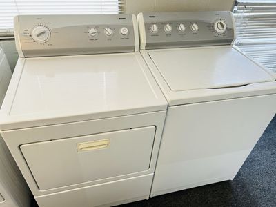 Super heavy duty kenmore washer and dryer set