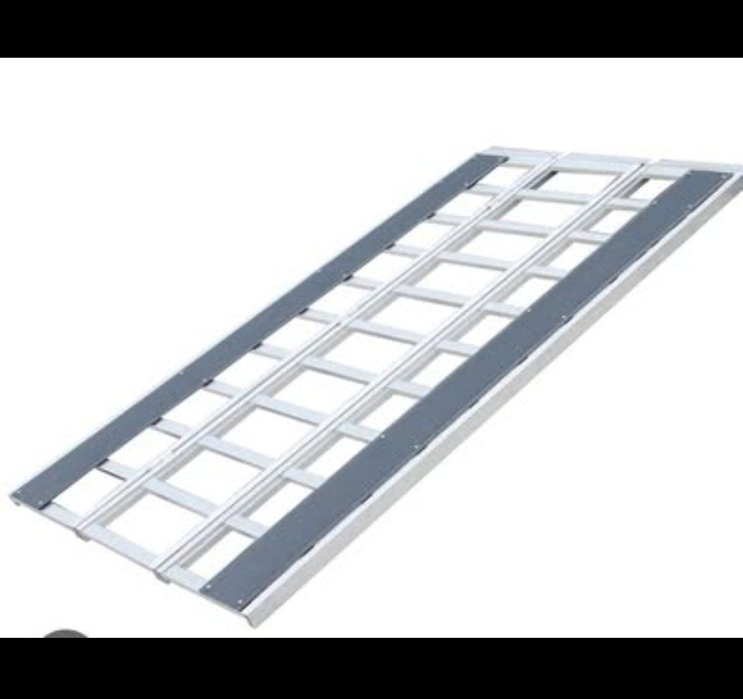 Rdxqt-7x 85" tri-fold snowmobile ramp