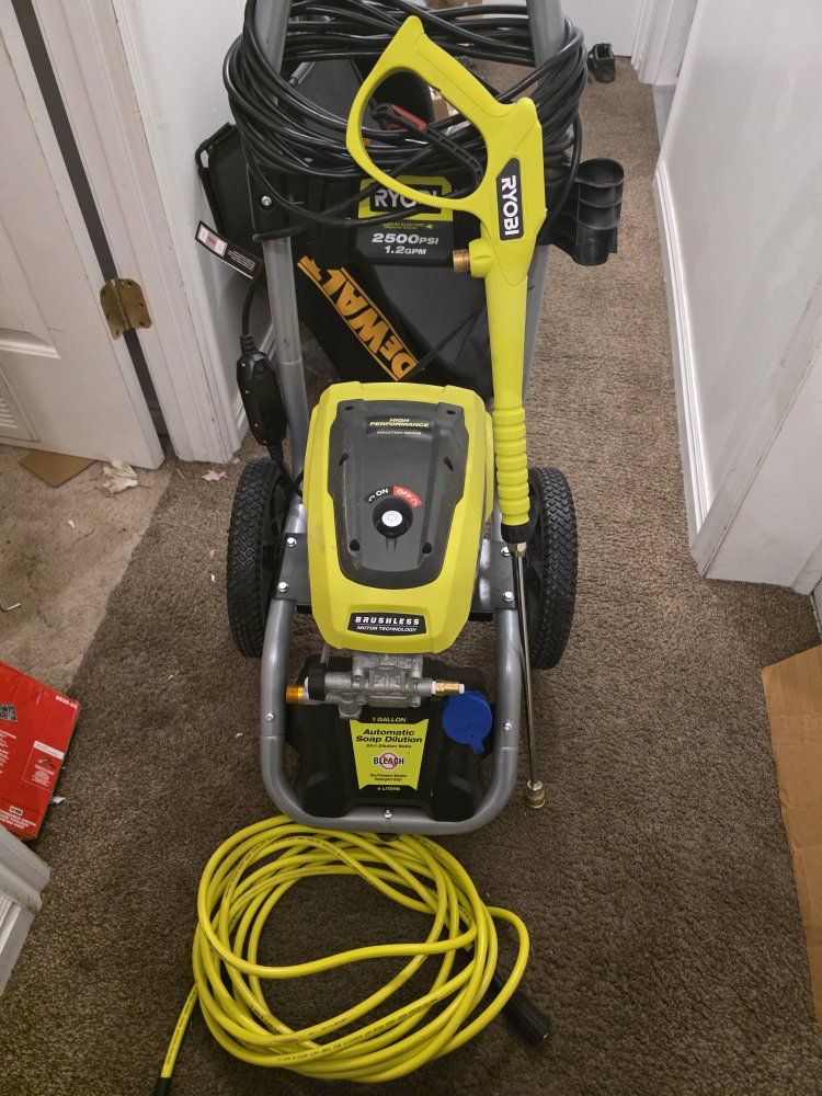 Ryobi 2500 PSI 1.2 GPM High Performance Cold Water Electric Pressure Washer