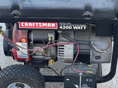 Craftsman 4200 watt generator