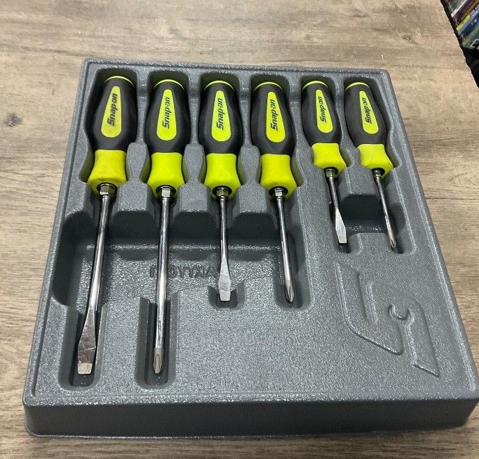SNAP-ON PA0Y061 YELLOW SCREW SET OF 6
