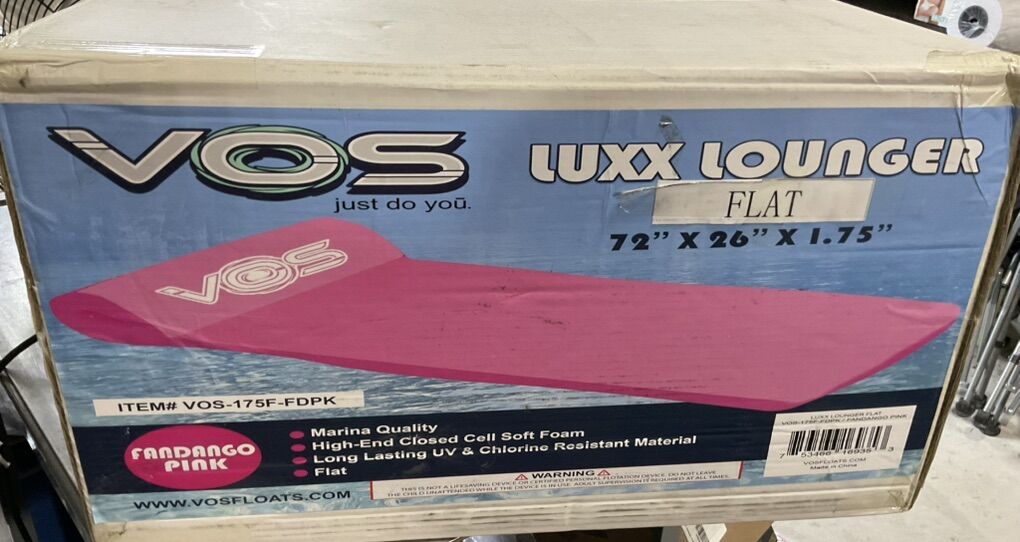 Vos Luxx Lounger Water Lounger