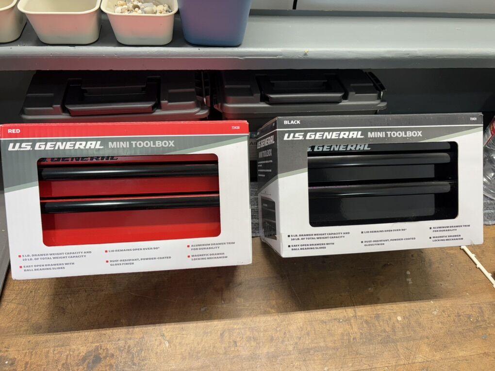 New! Harbor Freight Mini Tool Boxes
