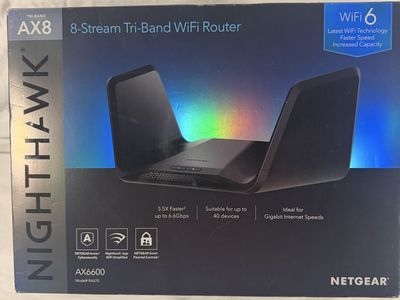 Nighthawk AX6600 wifi router