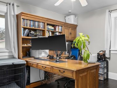 Large modular executive office desk