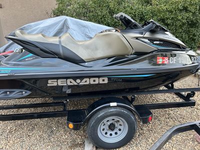 2017 Sea-Doo GTX 300 Limited with two-place trailer