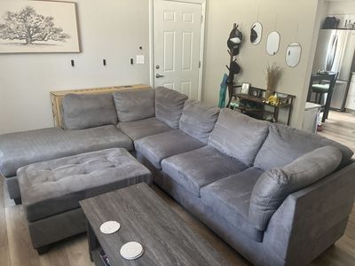 L shaped couch