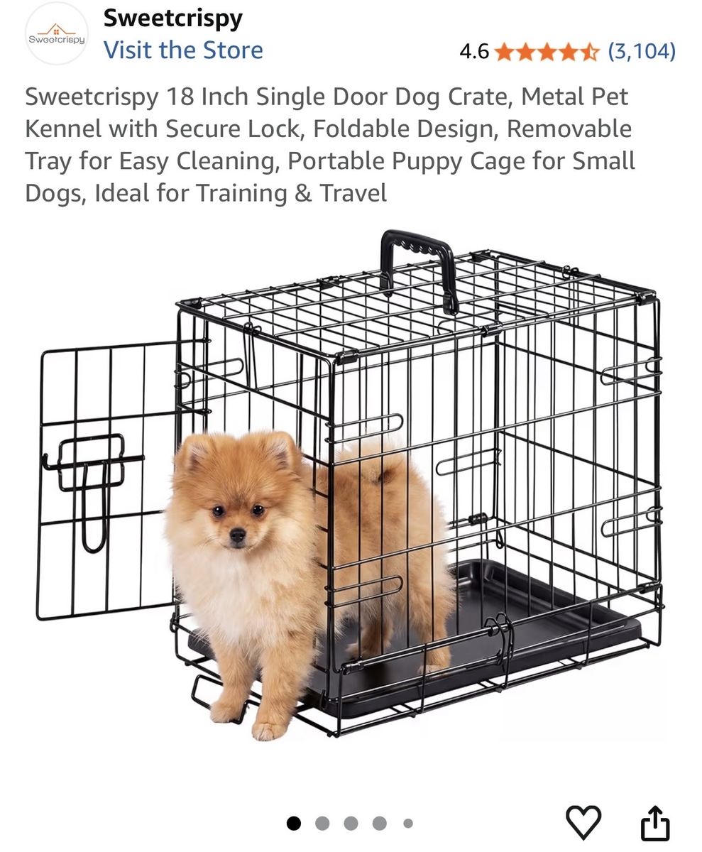 Small dog kennel