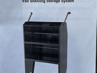 C957V01Van Shelving Storage System for Cargo Vans - New in Box