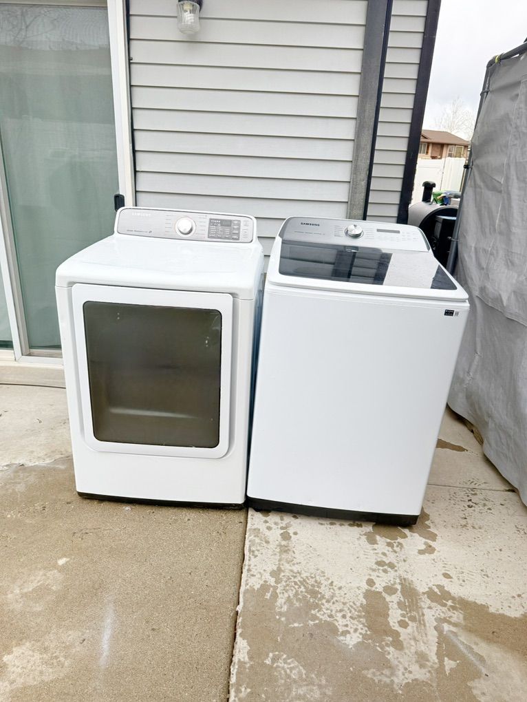 Samsung Washer And Electric Dryer