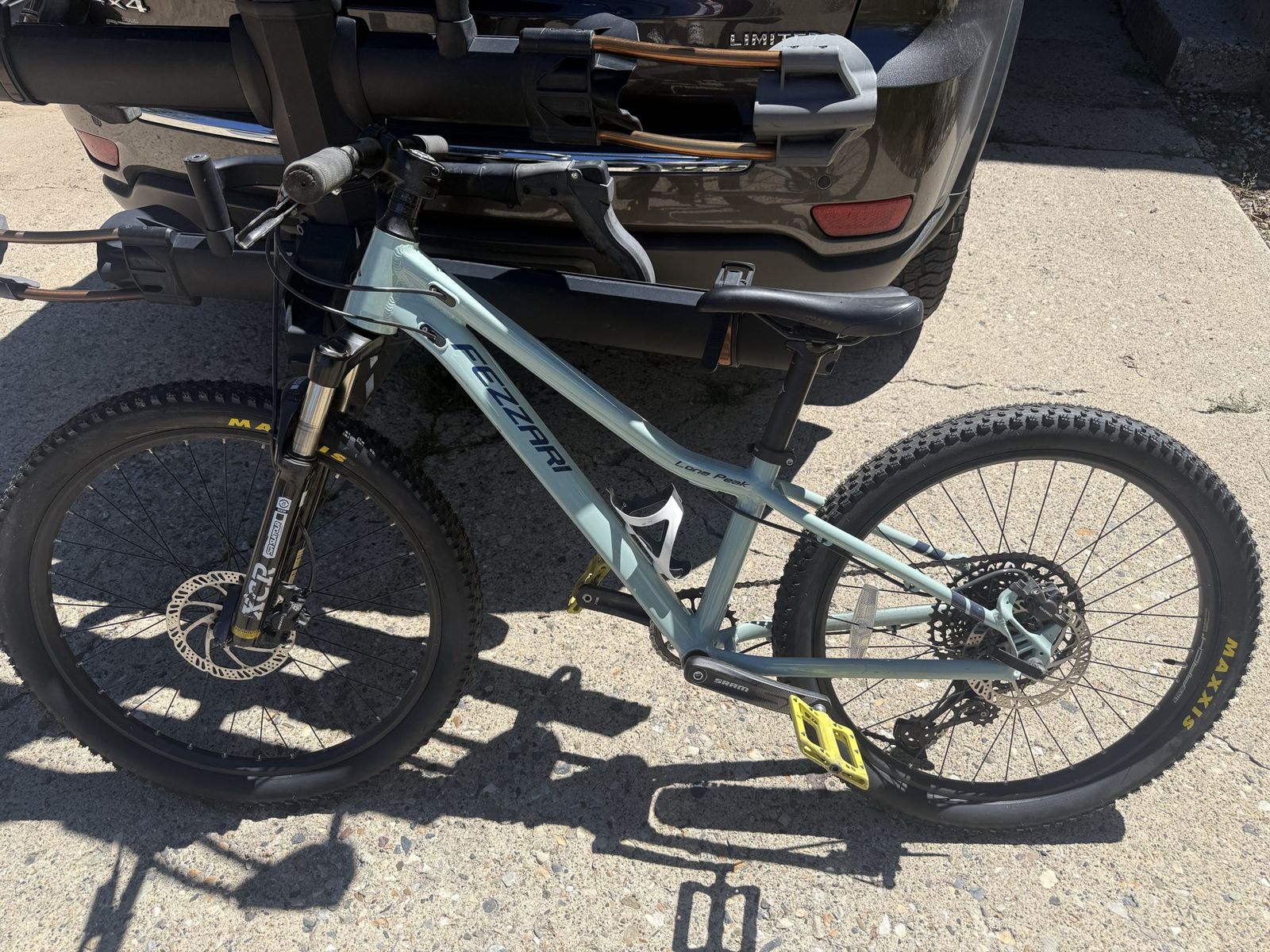20” Fezzari Lone Peak Mountain Bike - Light green, Hardtail, Youth/Small