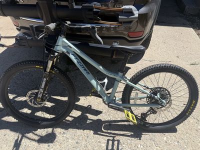 20” Fezzari Lone Peak Mountain Bike - Light green, Hardtail, Youth/Small