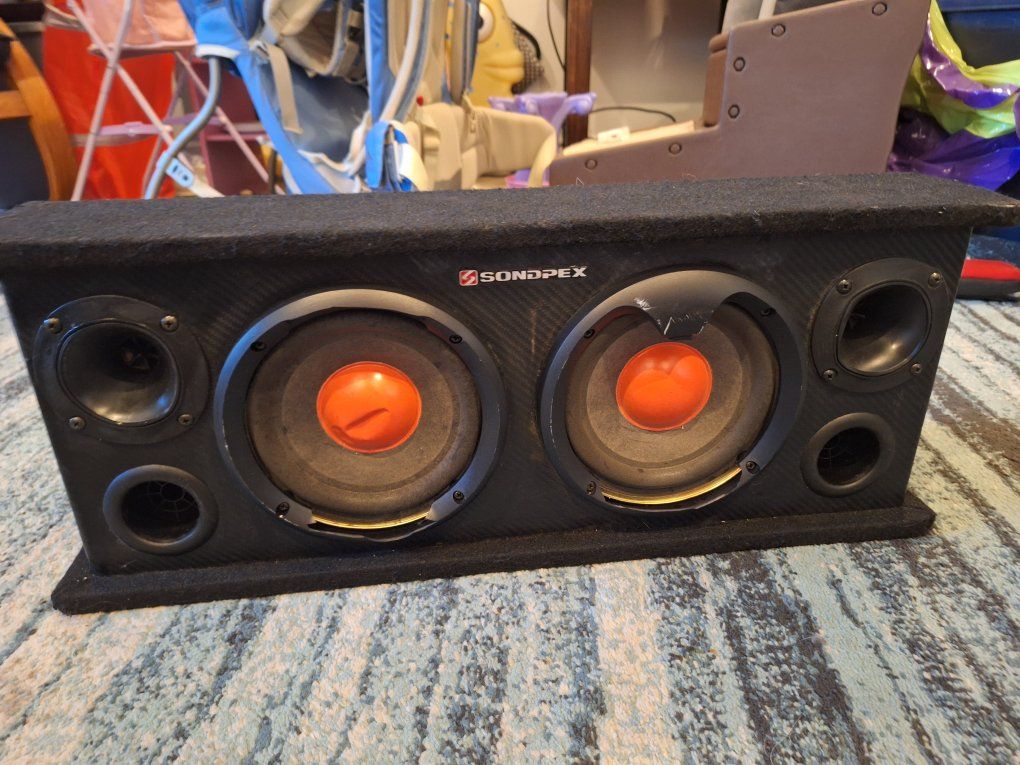 Sondpex Audio BB14065 6.5" Enclosed Stereo Speaker Box 400W Max
