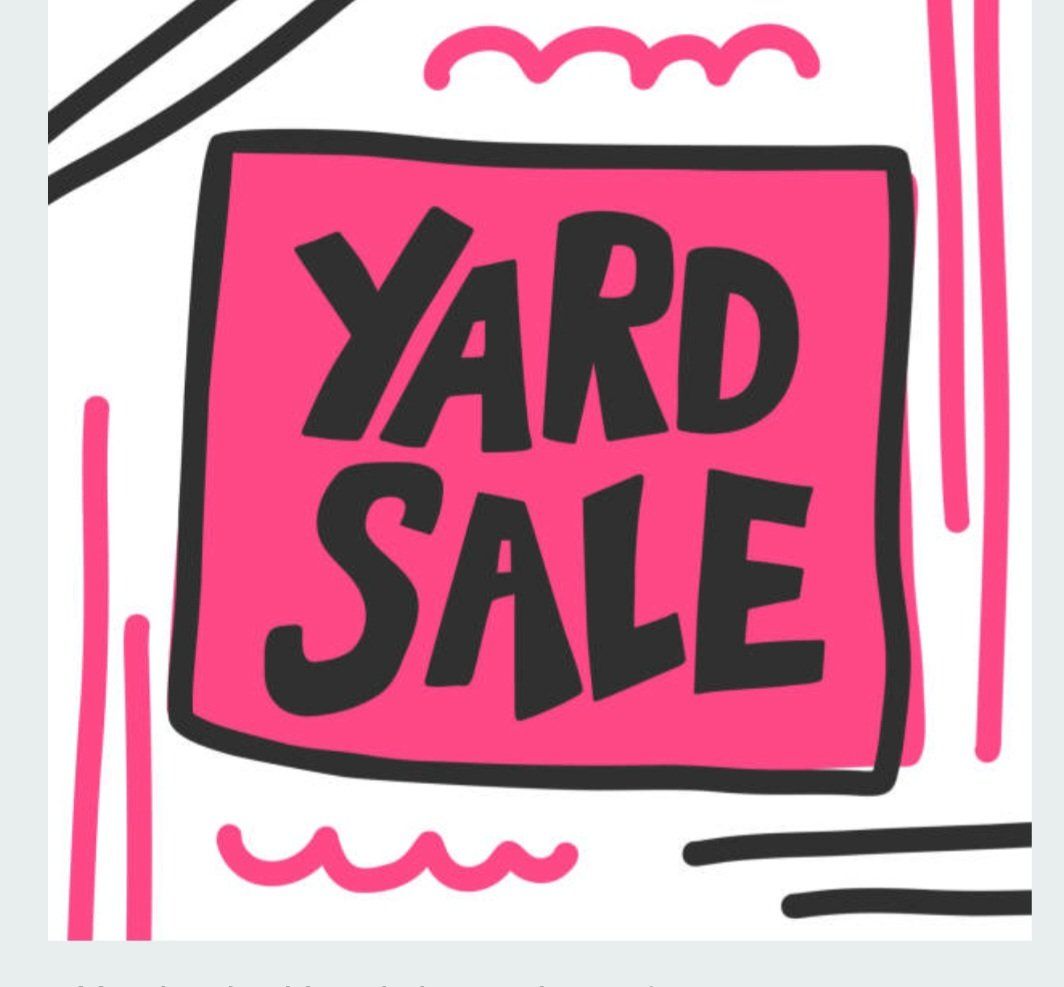 Yard Sale, June 13, 8am-2pm Clinton