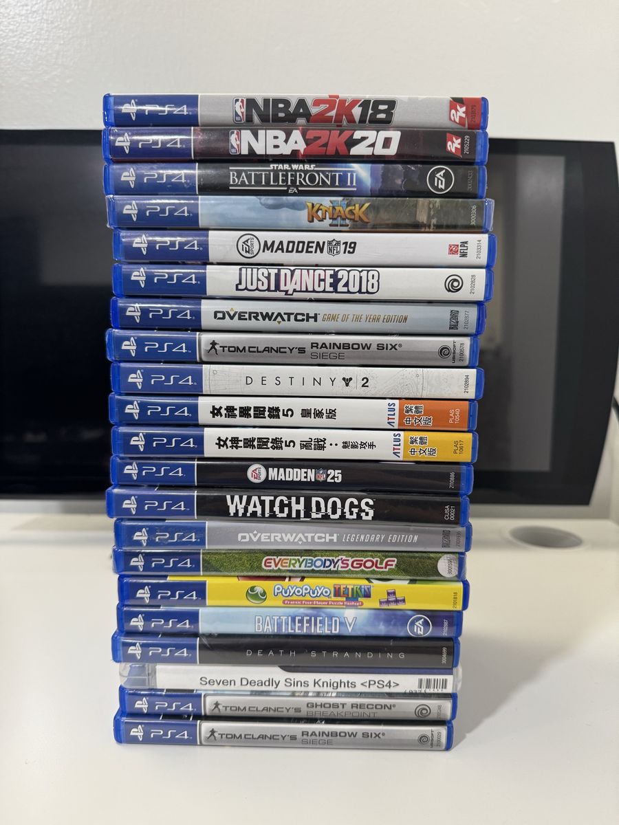 Ps4 / PlayStation 4 Games / Cleaned / $5 Each