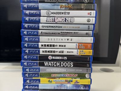 Ps4 / PlayStation 4 Games / Cleaned / $5 Each